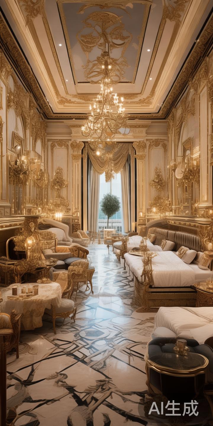 进入澳门威尼斯人度假村，首先映入眼帘的是其极具欧洲