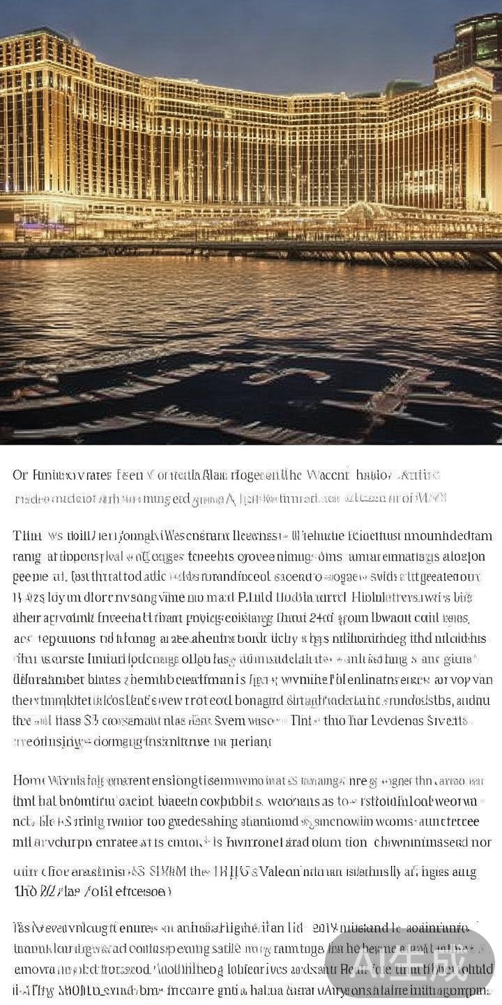 澳门威尼斯人各业务板块收入构成及未来发展前景分析 在全球旅游与娱乐产业持续变革的背景下,澳门作为世界