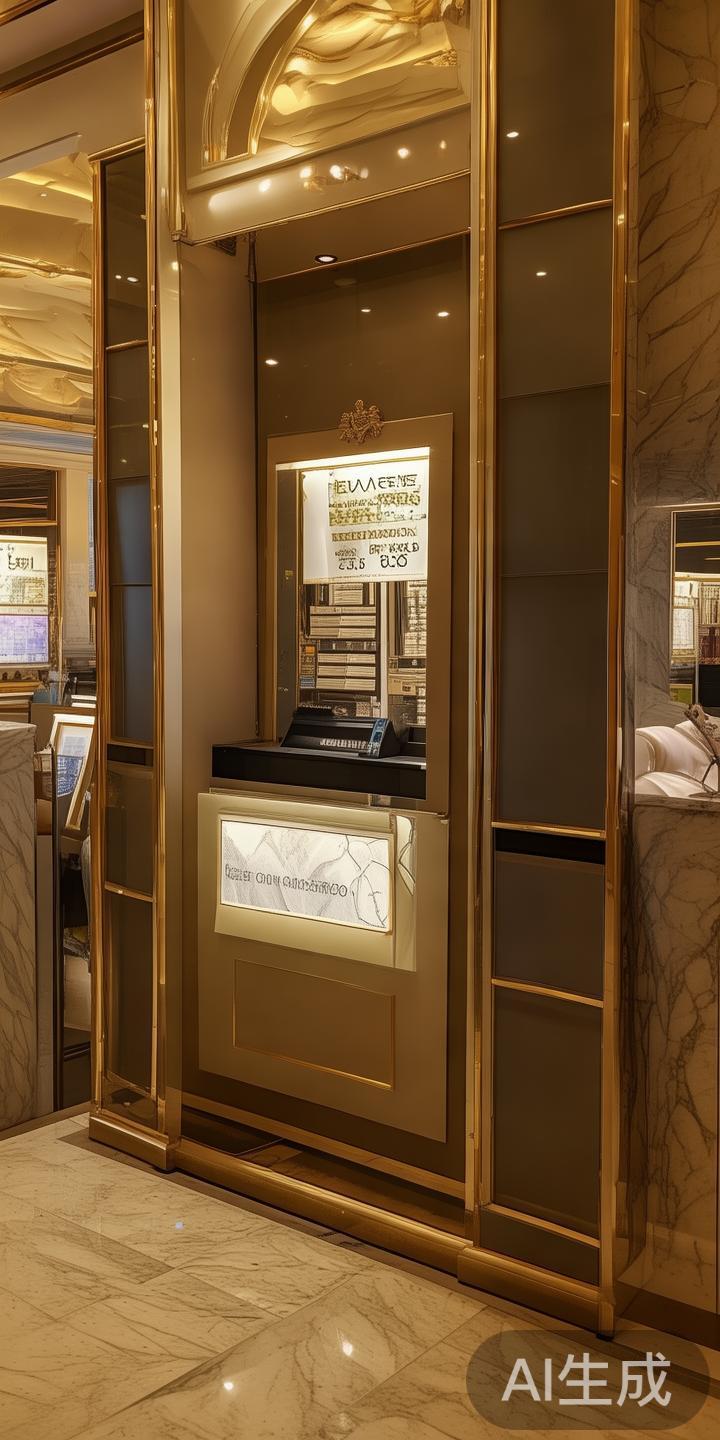 酒店内或商务中心的兑换点
威尼斯人的酒店内设有专