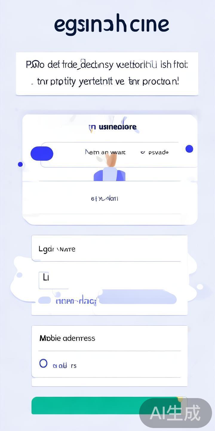 在注册页面，用户需要输入一些必要信息，如：用户名、