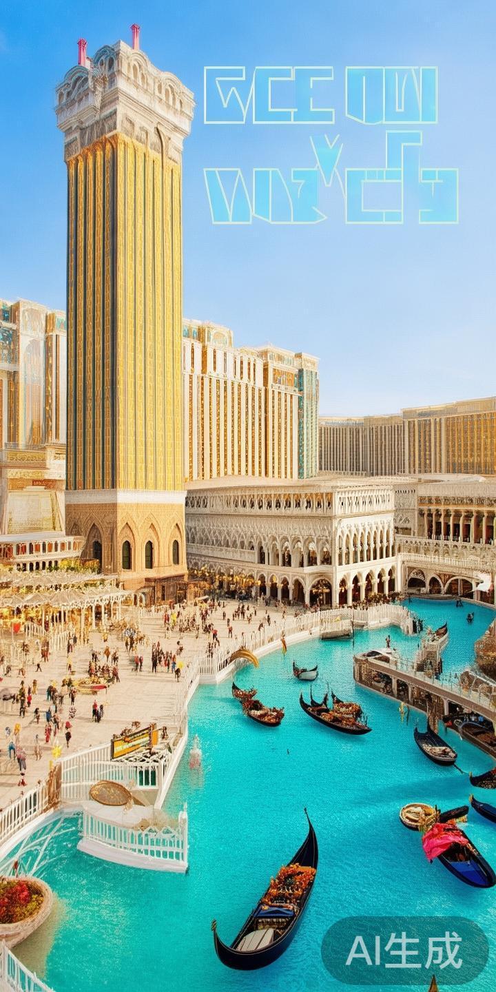 澳门威尼斯人以其壮观的建筑、充满欧洲风情的内部设计